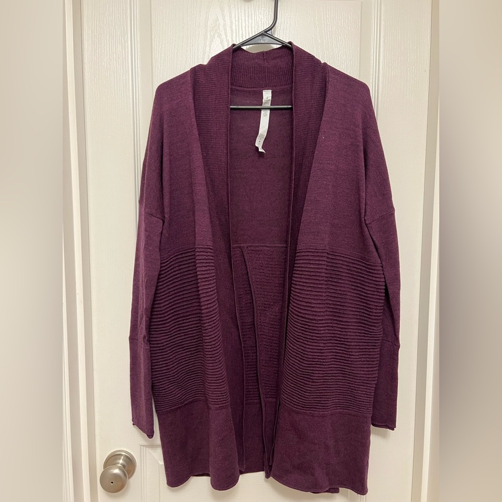 Lululemon Sit In Lotus Wrap Convertible Cardigan